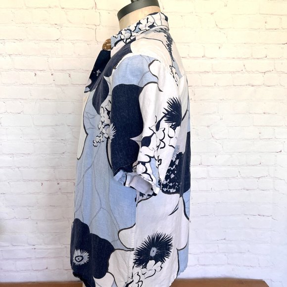 Retro Hawaiian Short Sleeve Shirt - Size Large - Brand - Visitor - Picture 5 of 9